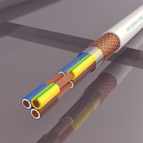 کابل قابل انعطاف شیلد دار