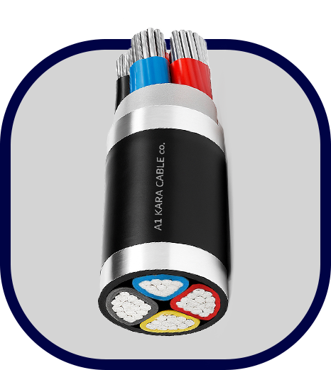 کابل قدرت آلومینیومی سکتور