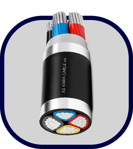 کابل قدرت آلومینیومی سکتور